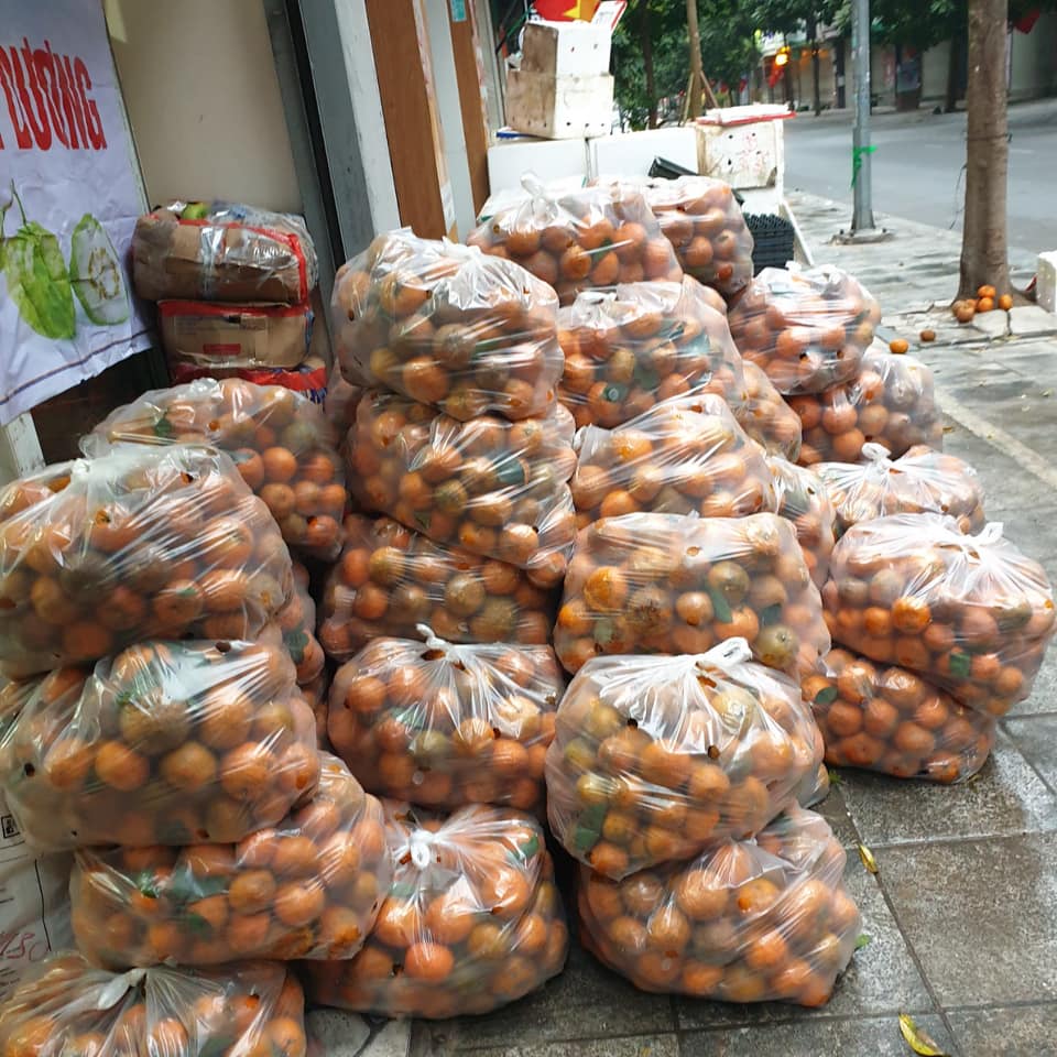 Người dân Hà Nội xếp hàng mua gà giải cứu 60k/kg, thị trường online thêm tấp nập với cam Hà Giang 7k/kg-11