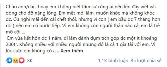 Chồng vay 100 triệu để làm ăn, vợ phát hiện loạt sự thật kinh hoàng, cô đưa ra quyết định dứt khoát dù bị anh ta đe dọa-1