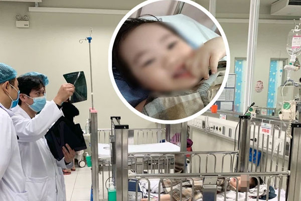 Bé gái rơi từ tầng 12 chung cư ở Hà Nội được ra viện: Đây thực sự là niềm hạnh phúc quá lớn lao của gia đình-3