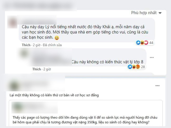 Các thầy giáo Vật Lý tranh cãi gay gắt vụ siêu nhân Mạnh phải chịu sức nặng bao nhiêu cân-7