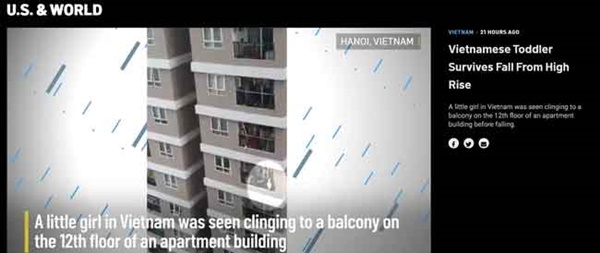 Thêm hàng loạt tờ báo lớn tại Mỹ, Nga, Hàn Quốc gọi anh Nguyễn Ngọc Mạnh là siêu anh hùng đời thực khi cứu sống bé gái 3 tuổi-4