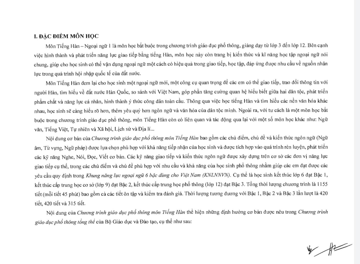 Tiếng Hàn trở thành môn học bắt buộc từ lớp 3 đến 12?-2