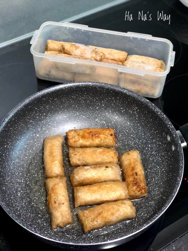 Nem trữ đông theo cách này, để cả tháng vẫn không nát, rán lại vẫn giòn như mới-5