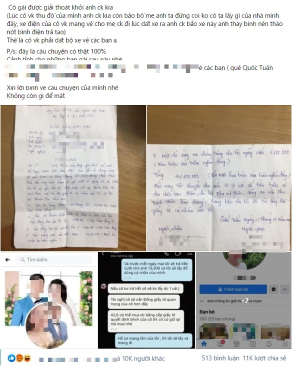 Chuyện có 1-0-2 khiến MXH dậy sóng: Chồng bắt vợ phải trả tiền nuôi ăn, tiền khám sản mới cho ly hôn, đọc biên bản trả nợ ai cũng phải rợn gáy-1