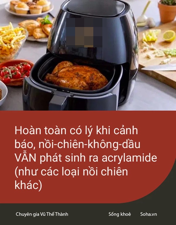 Vụ nồi chiên không dầu gây ung thư: Hiệp hội ở Hồng Kông có lý - nhưng sự thật lại bị cắt xén mất một nửa!-3