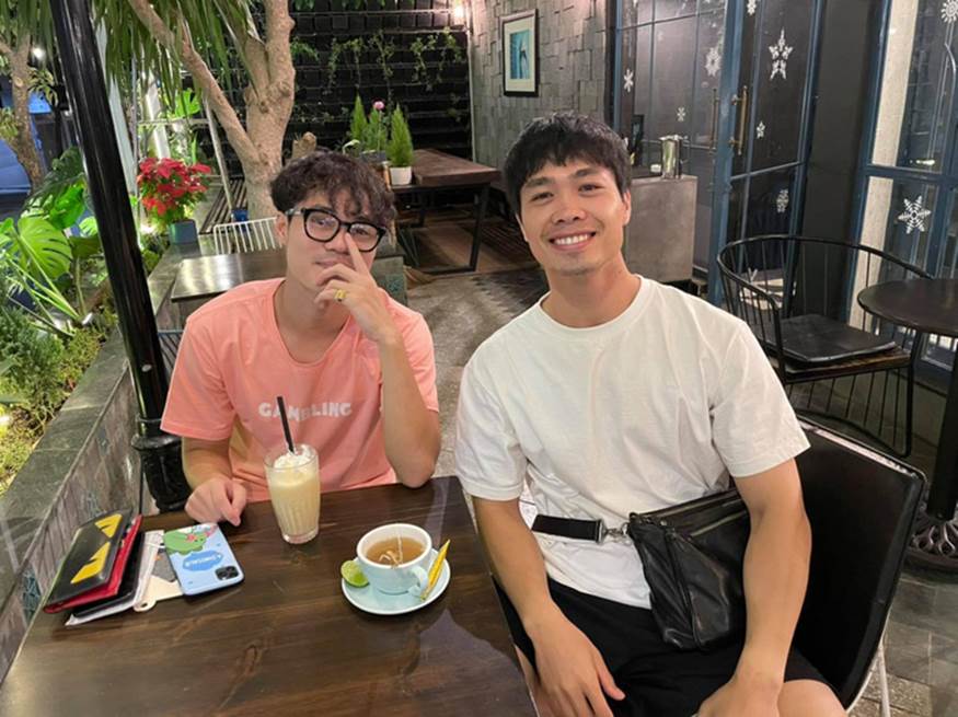 Công Phượng cafe tán gẫu với Văn Toàn, Đặng Văn Lâm bình luận một câu nghe thấy thương-1