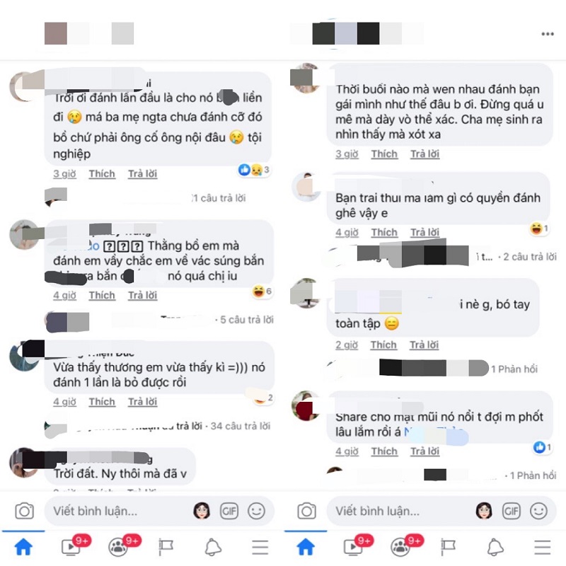 Phát hiện trai lạ thả tim ảnh bạn gái, nam thanh niên ra tay đánh đập người yêu đến bầm dập-7