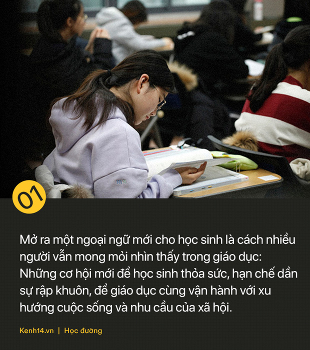 Tiếng Hàn và tiếng Đức trở thành môn học bắt buộc: Thế giới phẳng không có nghĩa là tất cả phải học tiếng Anh!-1