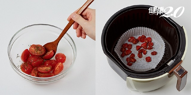 Dùng nồi chiên không dầu chế biến 3 món rau củ ngon tuyệt chỉ trong một nốt nhạc-5