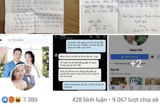 Vụ vợ bị chồng đòi 42 triệu tiền ăn và tiền khám sản trước khi ly hôn: Chính quyền địa phương lên tiếng