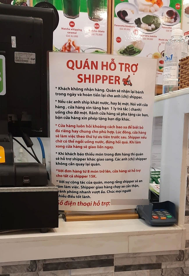 Quán ăn chiều shipper như thượng đế khiến mọi người bất ngờ về cung cách phục vụ-1