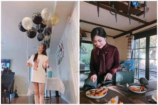 Hé lộ không gian sống của ca sĩ Hương Tràm khi sang Mỹ du học