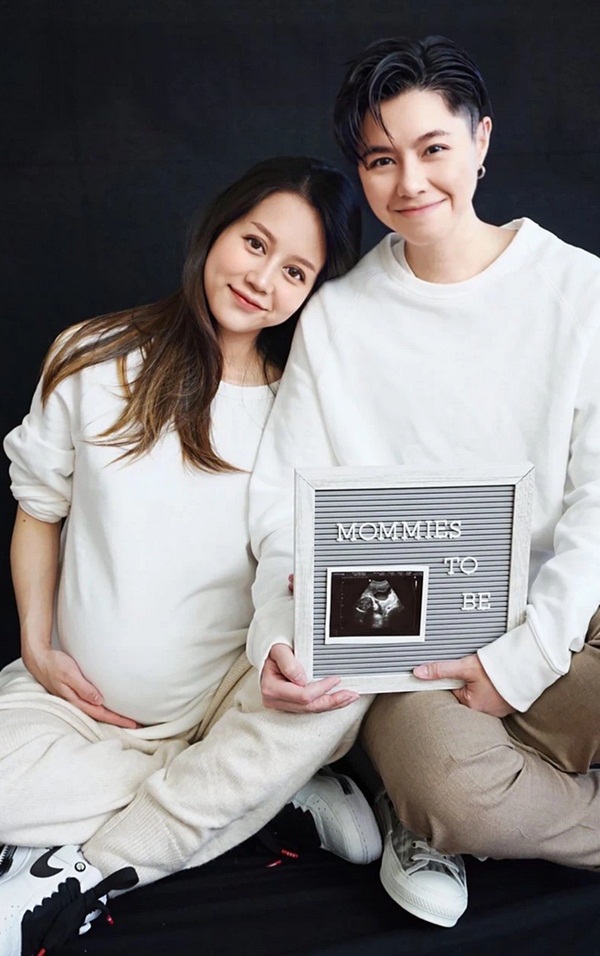Lộ diện em bé được cho là con gái đầu lòng của An Nguy và người yêu đồng giới-5