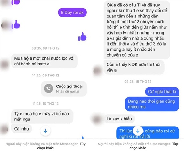 Màn bóc phốt thu hút 43 nghìn like: Em gái chàng trai tung hàng loạt tin nhắn vạch mặt chị dâu hụt” đào mỏ đến từng gói bột giặt, cái bánh mì và cả tiền phòng trọ-2