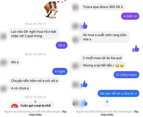 Màn bóc phốt thu hút 43 nghìn like: Em gái chàng trai tung hàng loạt tin nhắn vạch mặt chị dâu hụt” đào mỏ đến từng gói bột giặt, cái bánh mì và cả tiền phòng trọ-3