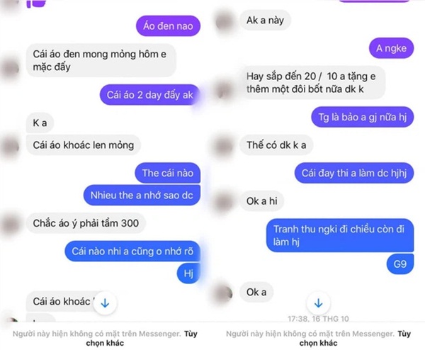 Màn bóc phốt thu hút 43 nghìn like: Em gái chàng trai tung hàng loạt tin nhắn vạch mặt chị dâu hụt” đào mỏ đến từng gói bột giặt, cái bánh mì và cả tiền phòng trọ-6