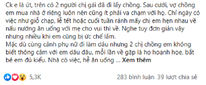 Bị chị chồng chê tính toán khi giỗ bố chỉ góp 500k, song màn đáp trả đanh thép của nàng dâu ngay sau đó mới thất sự khiến nhà nội đứng hình”-1