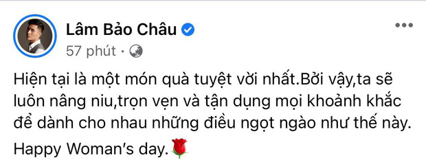 Cuối cùng Lâm Bảo Châu cũng tiết lộ món quà 8/3 đắt giá cho Lệ Quyên, còn dẻo miệng thế này hỏi sao chị đẹp chết mê chết mệt-2