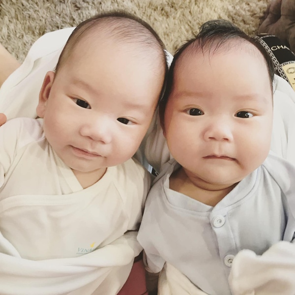 Tiết lộ tên thật của cặp sinh đôi nhà Hồ Ngọc Hà, Đặng Thu Thảo và loạt em bé nhà sao Việt mới chào đời-7
