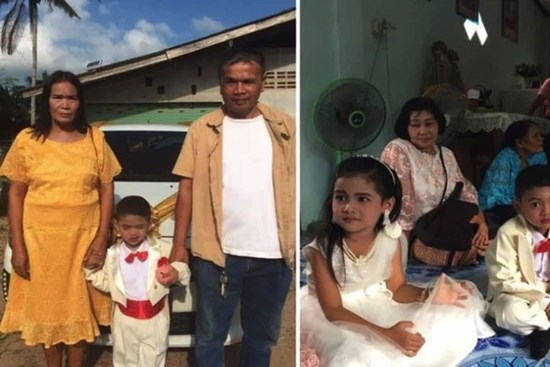 Cô dâu, chú rể nhí 5 tuổi được tổ chức lễ cưới linh đình xôn xao khắp vùng, sự thật về mối quan hệ của chúng là điều không tưởng