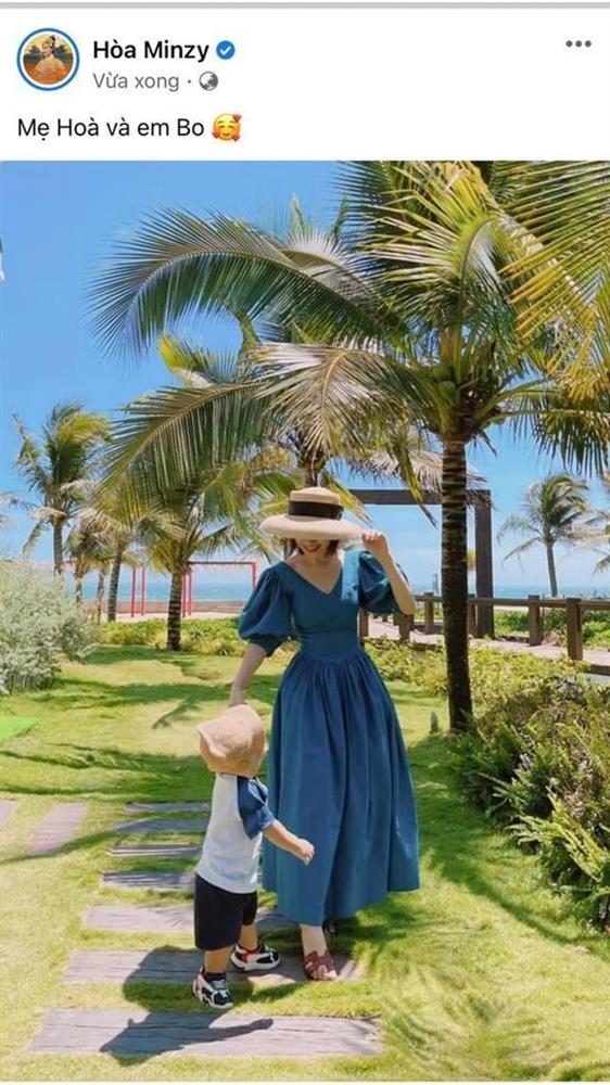 Hoà Minzy cuối cùng đã công khai con trai đầu lòng, tiết lộ luôn tên của bé sau thời gian dài giấu kín-1