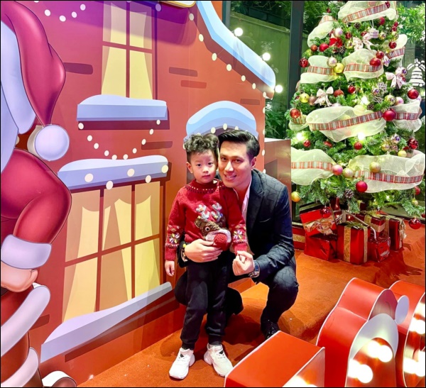 Văn minh sau ly hôn như Việt Anh và vợ cũ: Vẫn đứng chung một khung hình, cùng tổ chức mừng sinh nhật&nbsp;con trai-5