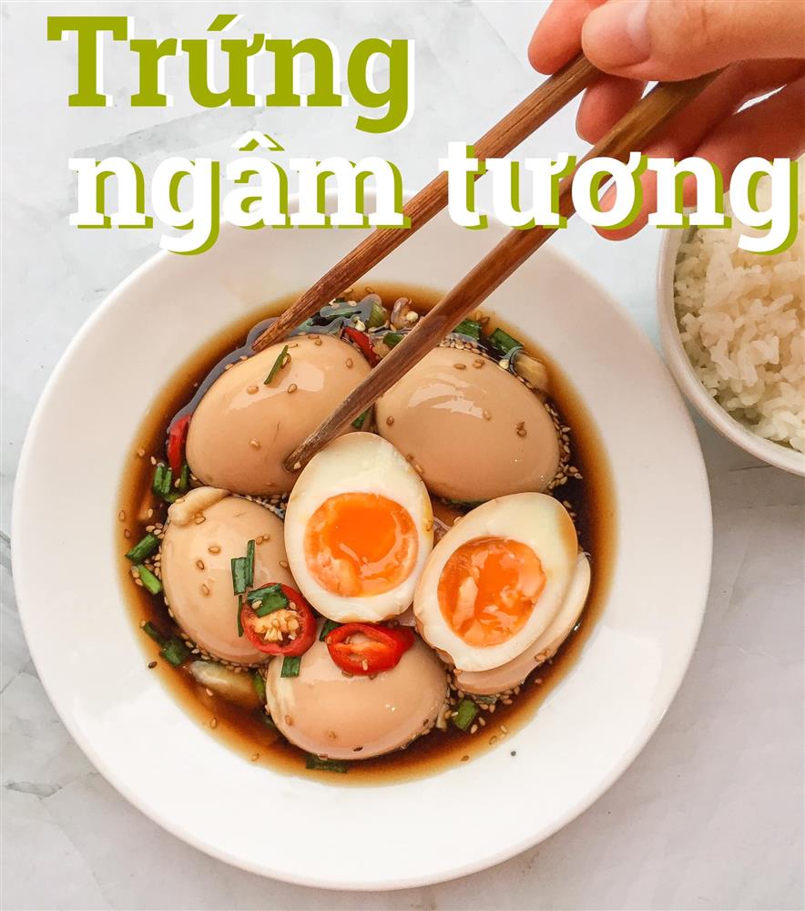 Loại bỏ nhàm chán mùa Covid và góp phần giải cứu nông sản quê hương cùng món trứng ngâm tương siêu ngon lại đưa cơm-2