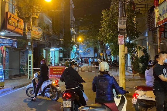 Hải Phòng phong tỏa khu nhà 2 trường hợp phát hiện dương tính SARS-CoV-2 sau khi sang Úc