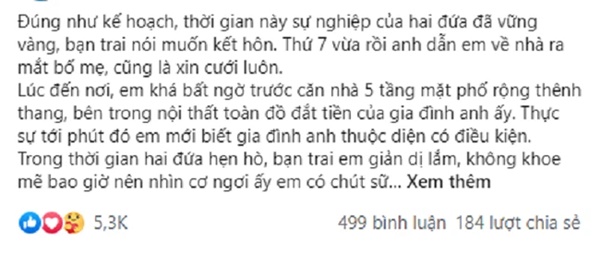Vừa về ra mắt, mẹ chồng tương đã lai tuyên bố nhà này không thiếu tiền”, nhưng câu trả lời dõng dạc sau đấy của nàng dâu mới khiến bà đứng tim” thực sự-1
