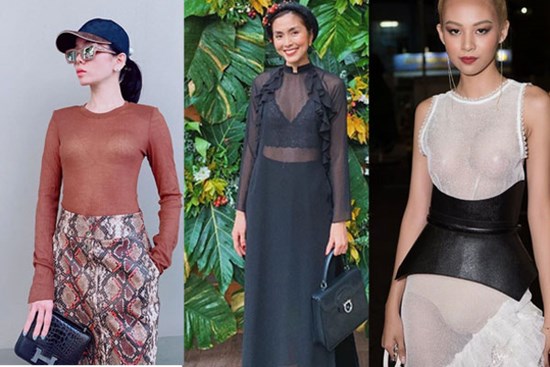 Mỹ nhân Vbiz thi nhau lộ