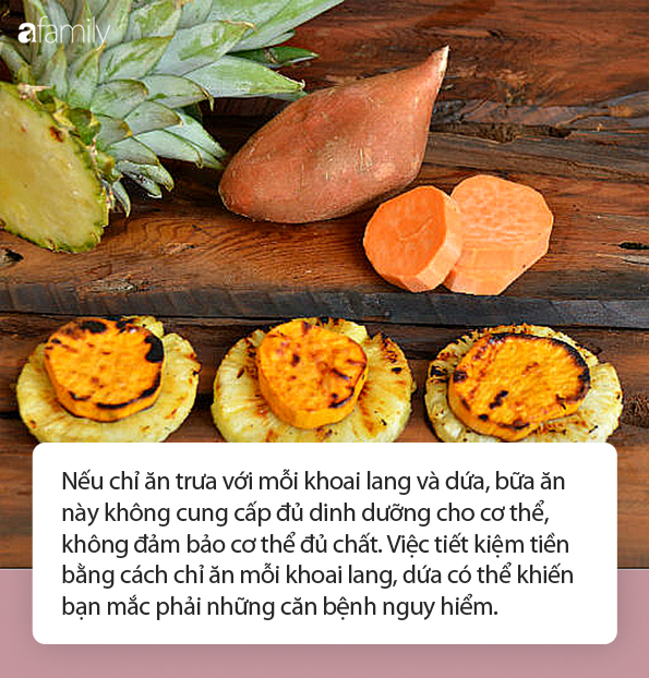 Học cách tiết kiệm tiền tỉ bằng việc ăn trưa chỉ với dứa và khoai lang: Chuyên gia nói bạn sẽ gánh đủ!-2