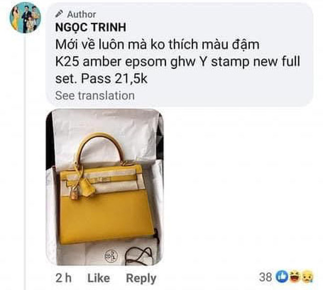Phía Ngọc Trinh chính thức lên tiếng về nghi án dùng ảnh pha ke thanh lý kim cương và đồ hiệu, làm rõ việc bán chênh giá trên trời-2