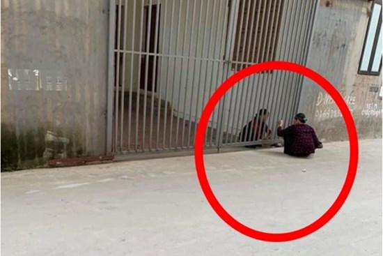 2 cụ bà đưa bánh giò, bánh mì cho nhau qua cổng sắt - câu chuyện phía sau khiến nhiều người rưng rưng nước mắt