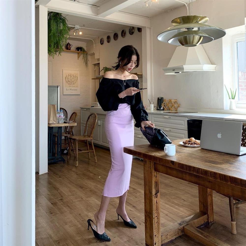 5 kiểu chân váy gái Hàn đang diện nhiều nhất, chị em sắm hết thì không bao giờ có chuyện mặc xấu-1