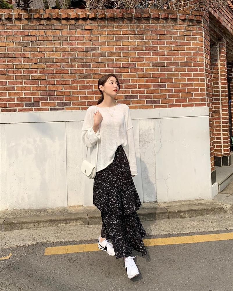 5 kiểu chân váy gái Hàn đang diện nhiều nhất, chị em sắm hết thì không bao giờ có chuyện mặc xấu-19