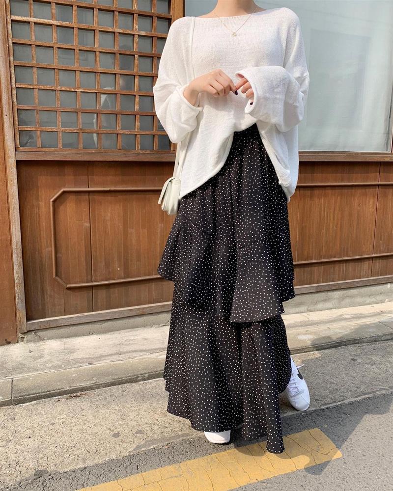 5 kiểu chân váy gái Hàn đang diện nhiều nhất, chị em sắm hết thì không bao giờ có chuyện mặc xấu-20