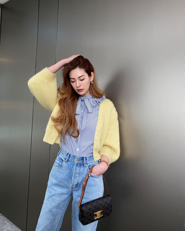 12 set đồ hack tuổi diệu kỳ của sao Hàn 30+, chị em áp dụng thì nhìn xịn hết sức chứ không hề cưa sừng làm nghé-7