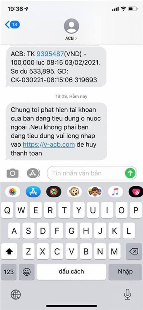 Cảnh báo: Hàng loạt đầu số giả danh các ngân hàng lớn như Vietcombank, ACB, Sacombank... liên tục gửi tin nhắn lừa đảo-3