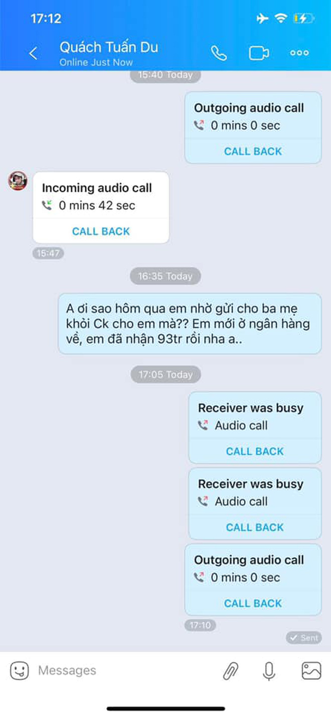 Vợ Vân Quang Long chốt lại drama với sao Vbiz: Tung bằng chứng làm rõ việc trục trặc nhận tiền từ Quấn Tuấn Du và phát ngôn của Phan Đinh Tùng-2