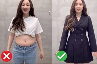 Nàng béo bụng cười sung sướng vì tìm được dáng váy vừa hack dáng lại che nhược điểm triệt để