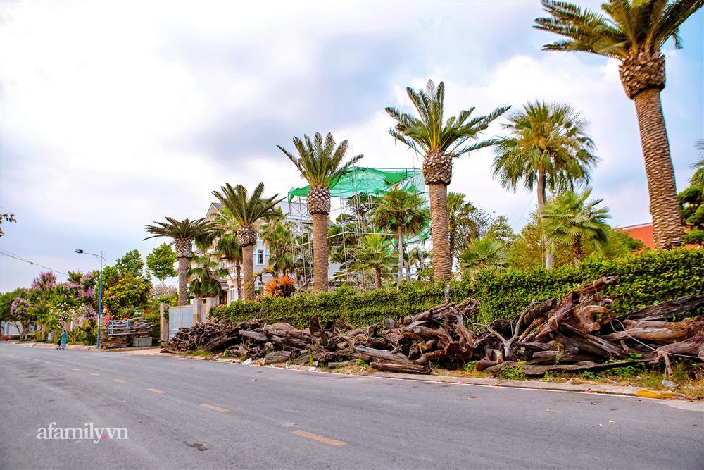 LÀNG ĐẠI GIA được bảo vệ chặt nhất Cần Thơ, toàn biệt phủ phong cách không có gì ngoài đất, cổng trước đậu ô tô, cổng sau đậu vài du thuyền vẫn còn rộng-17