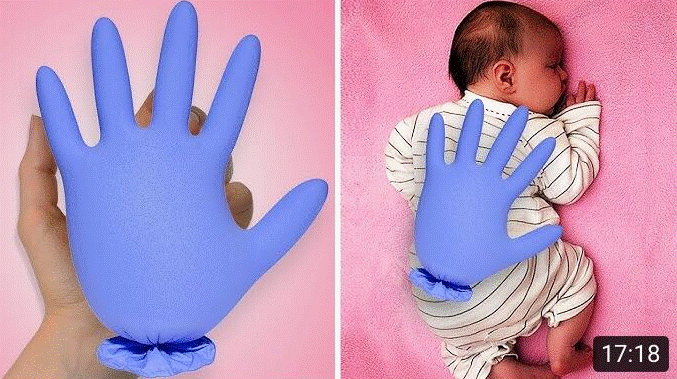 Nửa đêm tỉnh dậy nhìn camera thấy bàn tay lạ đặt trên người con, ông bố hoảng hốt rồi phì cười khi biết sự thật-4