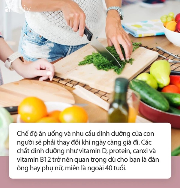 Ngoài 40 tuổi, dù là đàn ông hay phụ nữ đều cần ăn nhiều những thực phẩm này-1