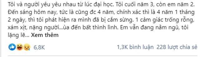 Cầm điện thoại của bạn gái, chàng trai chết điếng với 4 chữ hiện trên màn hình và thái độ không tưởng khi phát hiện bản thân bị cắm sừng đầy đau đớn!-1