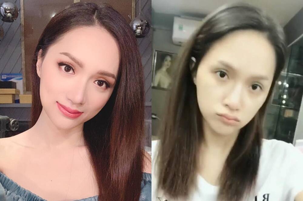 Sao Việt hiện nguyên hình khi để mặt mộc livestream-3