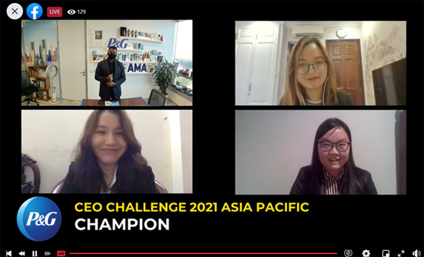 3 cô gái Việt Nam xuất sắc vào vòng chung kết toàn cầu ‘P&G CEO Challenge 2021’-2