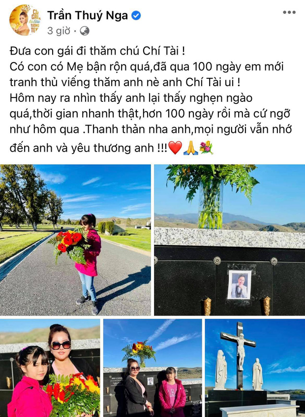 Lễ tưởng niệm 100 ngày cố NS Chí Tài: Ca sĩ Phương Loan tổ chức trang trọng ở Mỹ, Nhật Kim Anh đến thắp hương tại đền thờ 100 tỷ-6