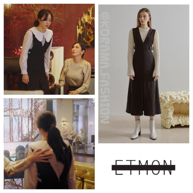 Tiểu thư mắt trợn Ha Eun Byeol có cả một bộ sưu tập váy điệu không Rich kid nào làm lại được trong Penthouse-2
