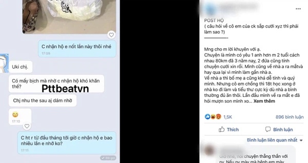 Em chồng liên tục nhờ lấy đồ hộ mà không đưa tiền, bỉ bôi chị dâu tương lai tặng quà không giá trị, cô gái đăng đàn nhờ dân mạng tìm cách giải quyết giúp!-1