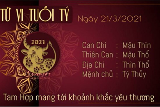 Xem tử vi 12 con giáp ngày 21/3: Tuổi Tý may mắn đủ đường, tình duyên khởi sắc, tài lộc rủng rỉnh